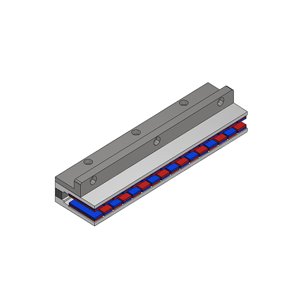 Non-Core Type MITSUBISHI 400W Linear servo motor magnetic track