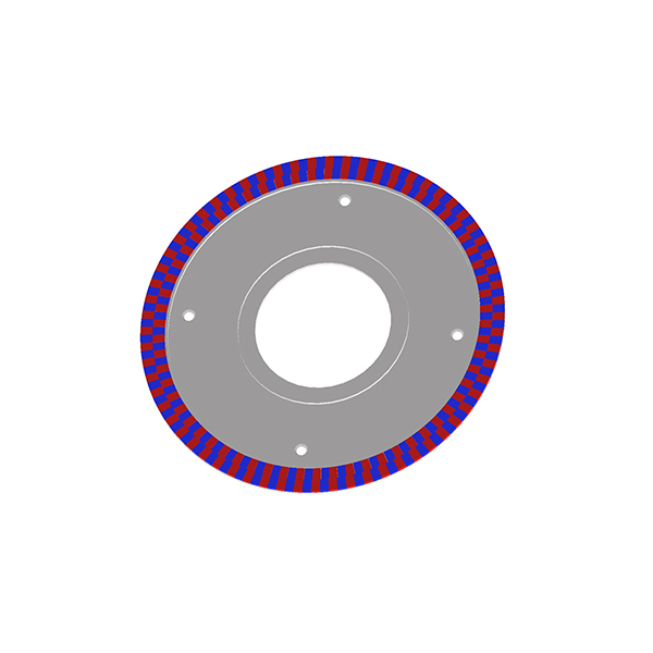 Incremental Axial Hole Type Dual Magnetic Disk AH107 Series